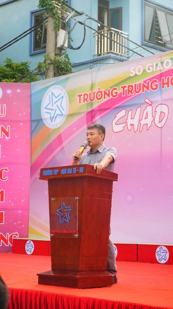 Lễ chào đón tân học sinh lớp 10 niên khóa 2023-2026  Lễ chào đón tân học sinh lớp 10 niên khóa 2023-2026