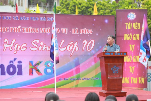 LỄ CHÀO ĐÓN TÂN HỌC SINH KHỐI 10 (K8)